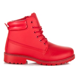 Seastar Botas Trapper Mujer rojo