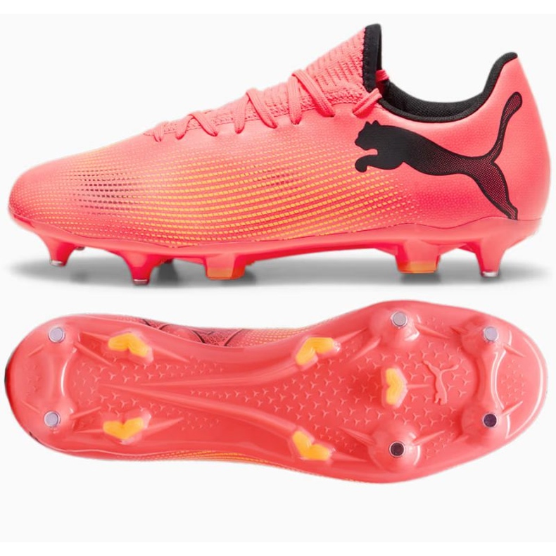 Zapatillas de fútbol Puma Future 7 Play MxSG 107722-03 rosado