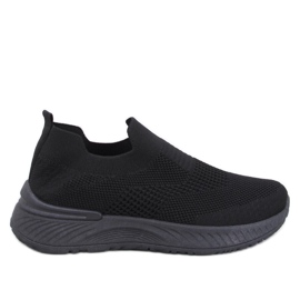 Deportivas calcetín Suare Allblack negro