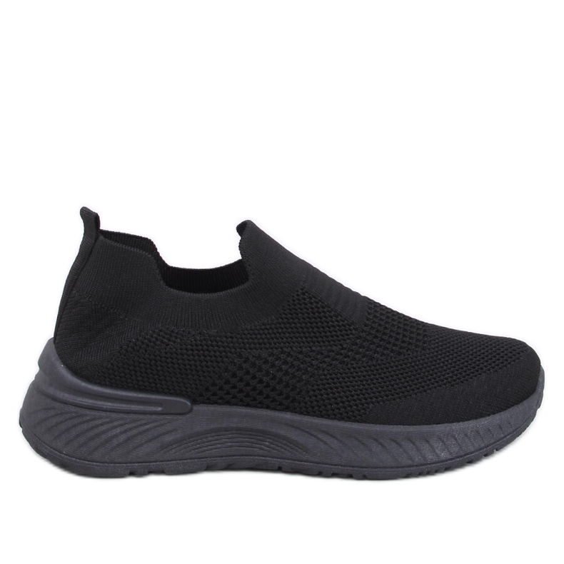 Deportivas calcetín Suare Allblack negro