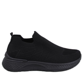 Deportivas calcetín Fourny Allblack negro