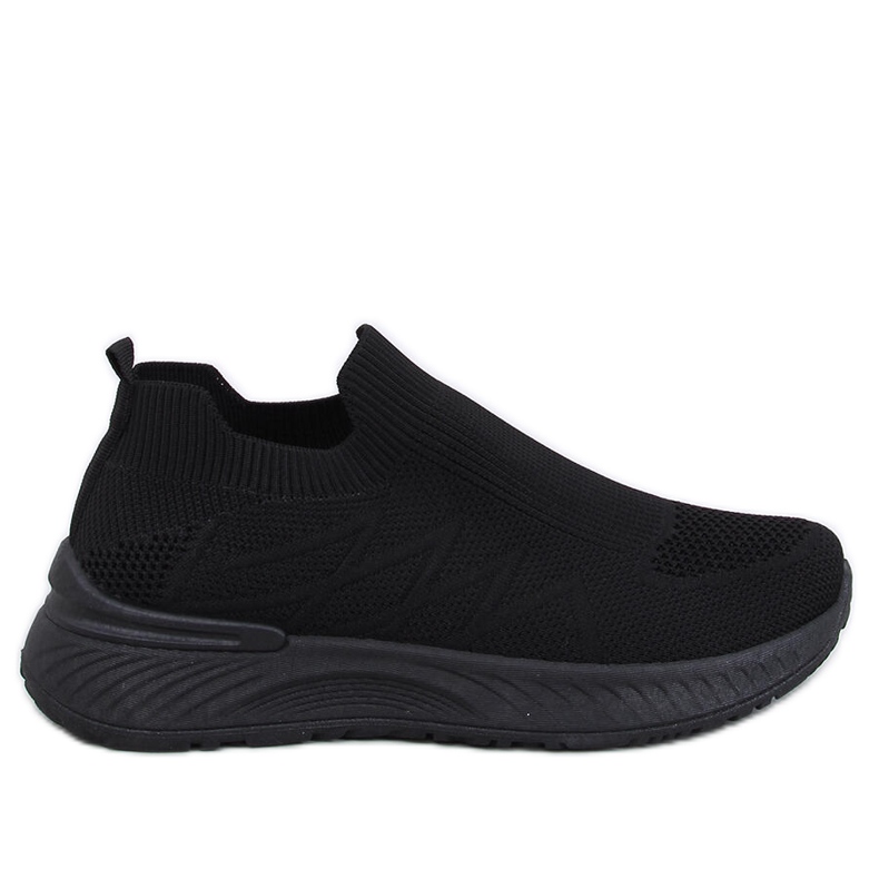 Deportivas calcetín Fourny Allblack negro