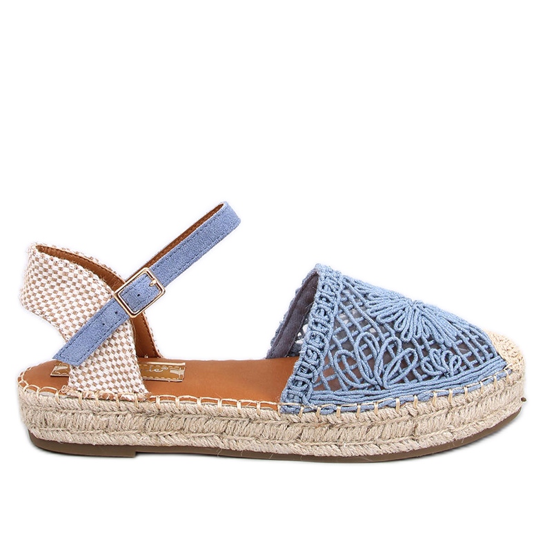 Premat Denim Sandalias alpargatas caladas Azul Premat Denim Sandalias alpargatas caladas Azul