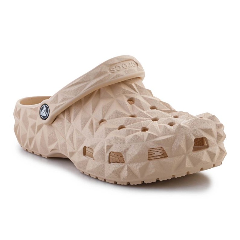 Chanclas Crocs Classic Geométrica Clog 209563-2DS beige
