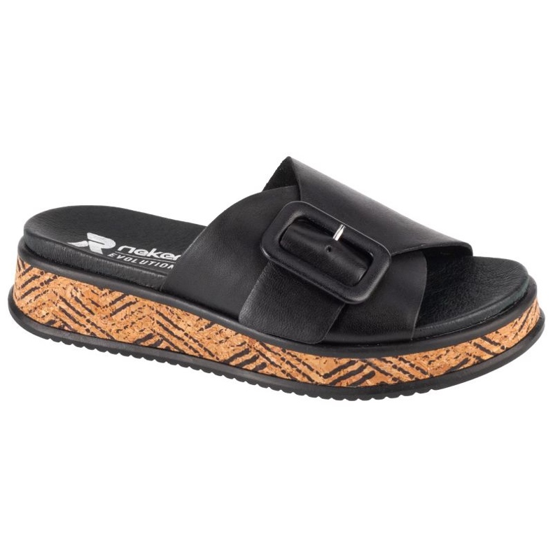 Chanclas Rieker Flip-Flops W W0803-00 negro