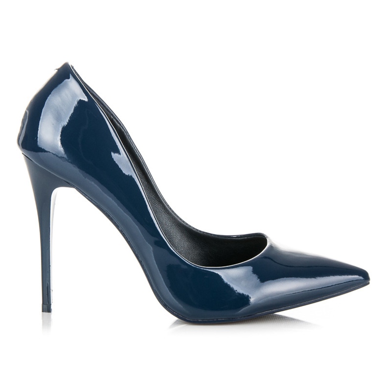 Yes Mile Mujer bianca tacones altos azul