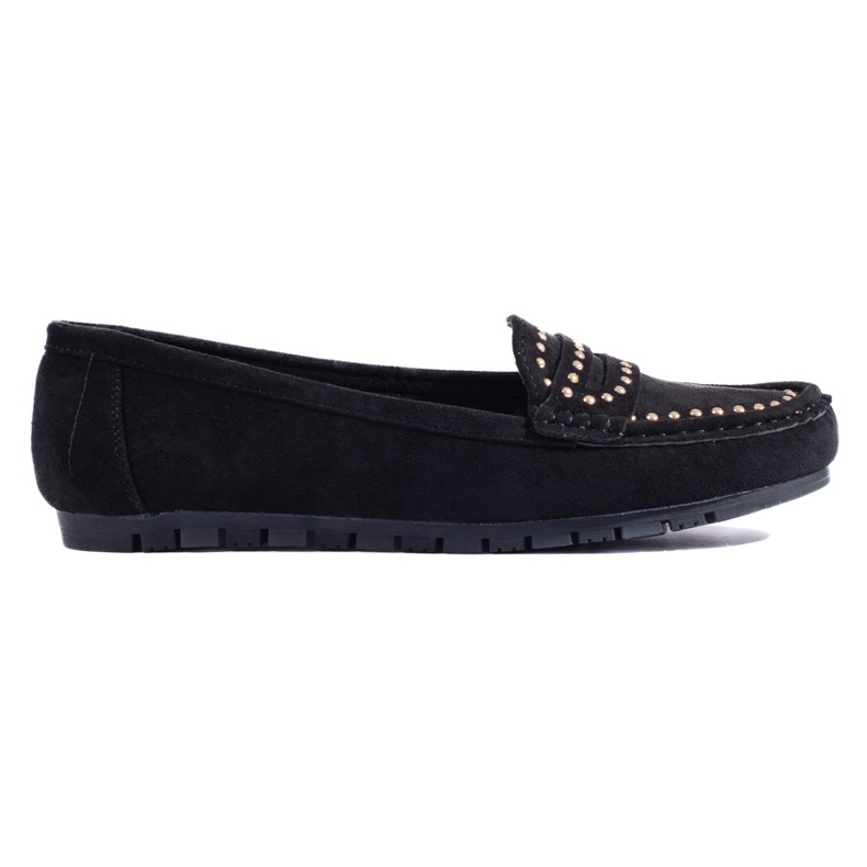 Mocasines mujer ante negro