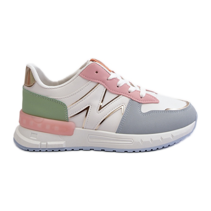 Zapatillas Deportivas de Mujer Confeccionadas en Piel Ecológica Multicolor Kaimans
