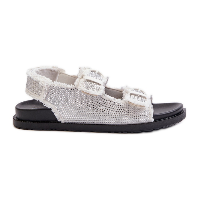 Sandalias Vaqueras Decoradas Para Mujer Blanco Irmale Sandalias Vaqueras Decoradas Para Mujer Blanco Irmale