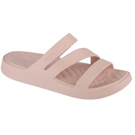 Chanclas Crocs Getaway Strappy Sandal 209587-6UR beige