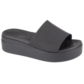 Chanclas Crocs Brooklyn Platform Slide 208728-001 negro