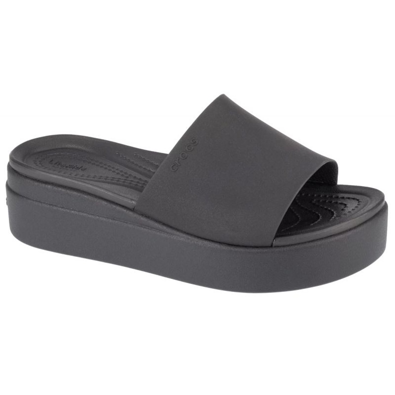 Chanclas Crocs Brooklyn Platform Slide 208728-001 negro