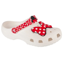 Chanclas Crocs Disney Minnie Mouse 208711-119 blanco