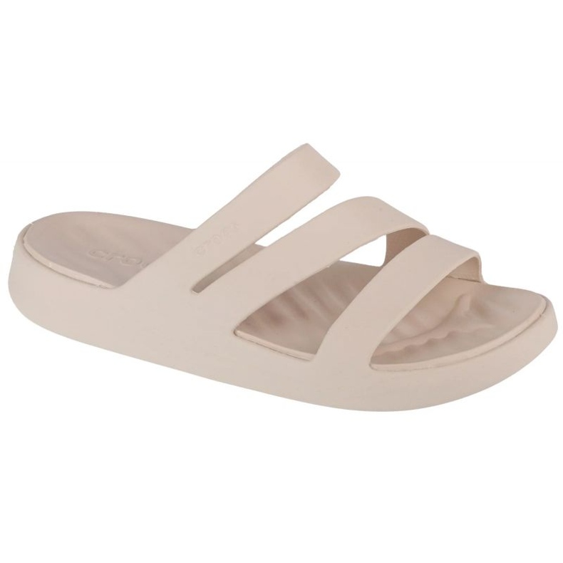 Chanclas Crocs Getaway Strappy Sandal 209587-160 beige