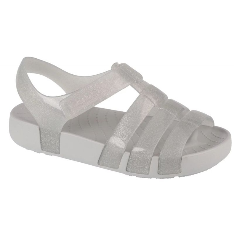 Sandalia para niños Crocs Isabella Glitter 209836-0IC incoloro