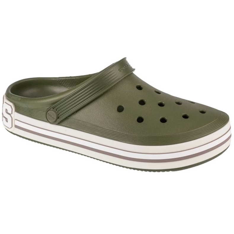 Chanclas Crocs Off Court Logo Clog 209651-309 verde