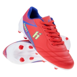Botas de fútbol Huari Octubri Teen Jr 92800402376 rojo