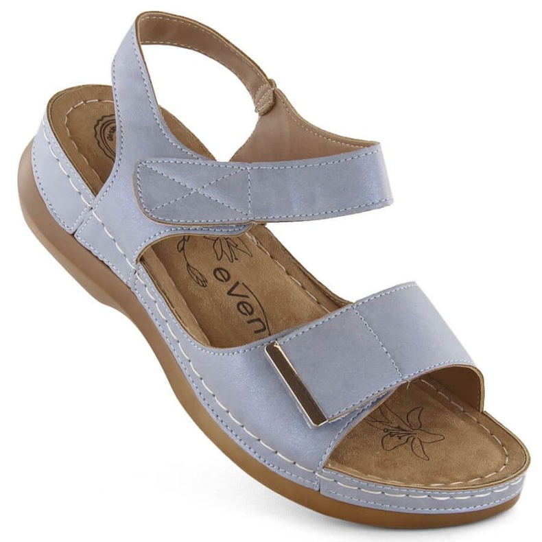Sandalias cómodas eVento W EVE223G, azul
