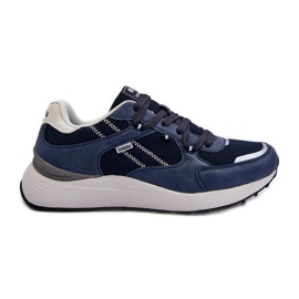 INBLU Zapatillas Deportivas Hombre Sneakers IU000006 Azul Marino