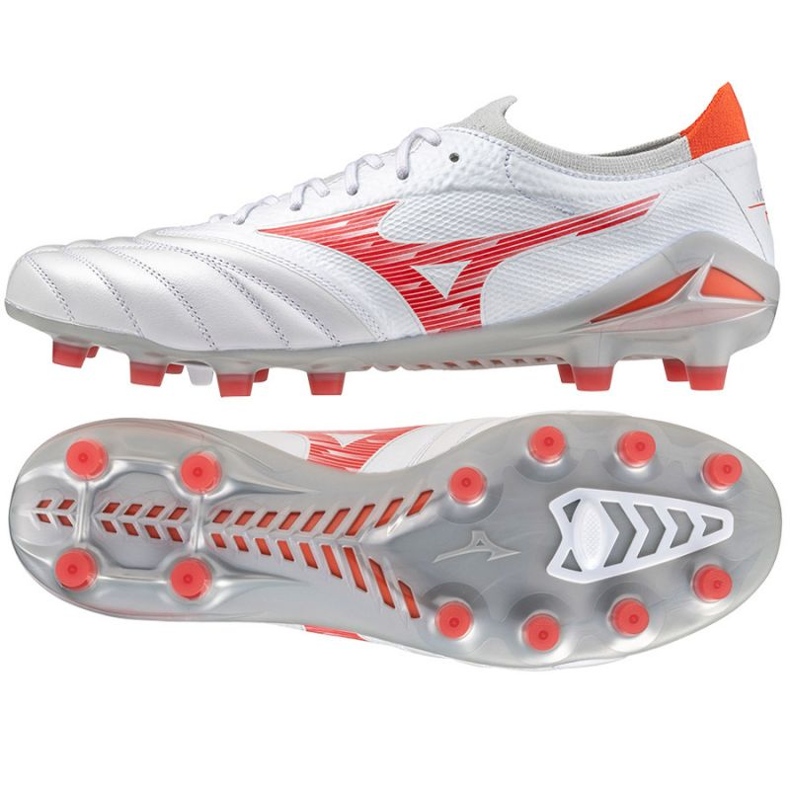 Zapatillas de fútbol Mizuno Morelia Neo Iv Beta Md M P1GA244260 blanco