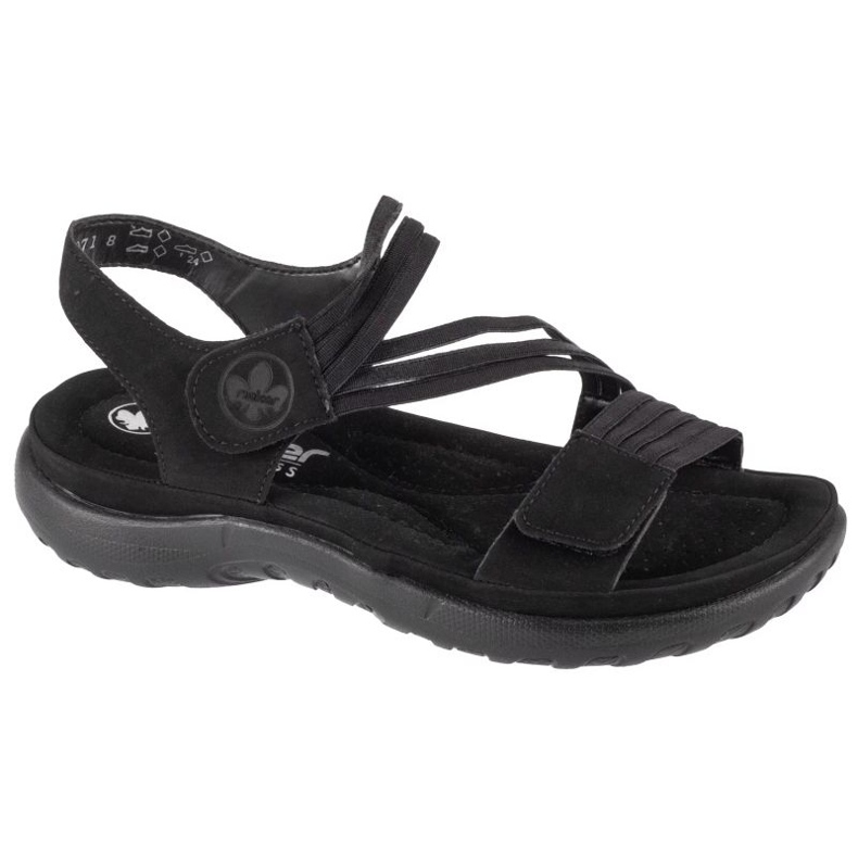 Sandalias Rieker W 64870-02 negro