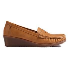 Mocasines marrones mujer marrón