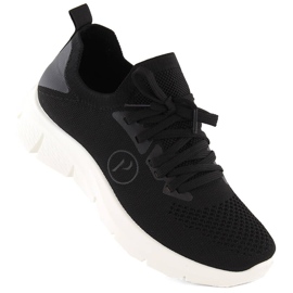 Calzado deportivo negro para mujer Potocki BK01303