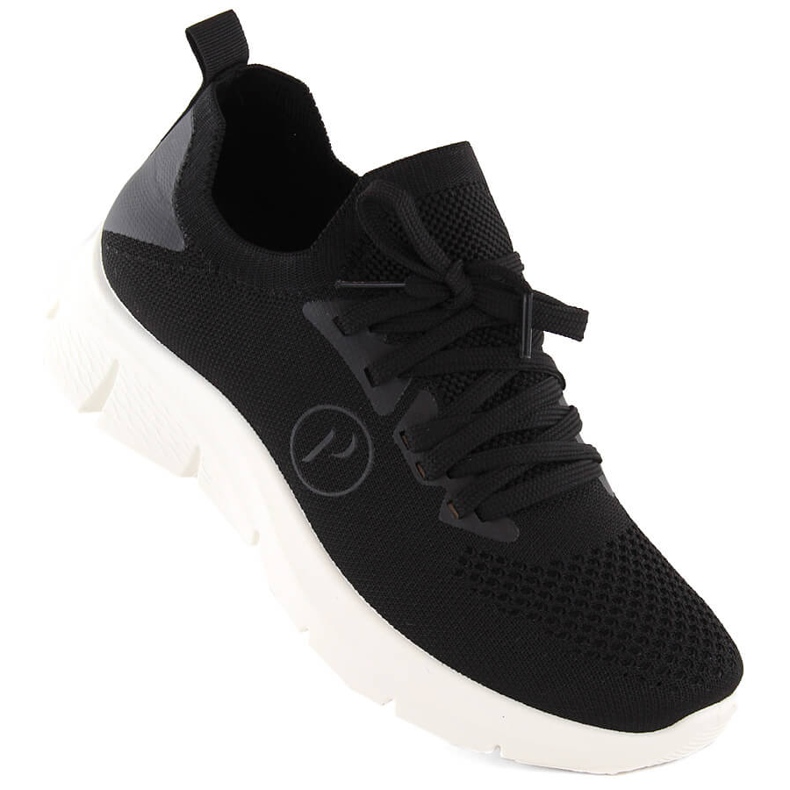 Calzado deportivo negro para mujer Potocki BK01303