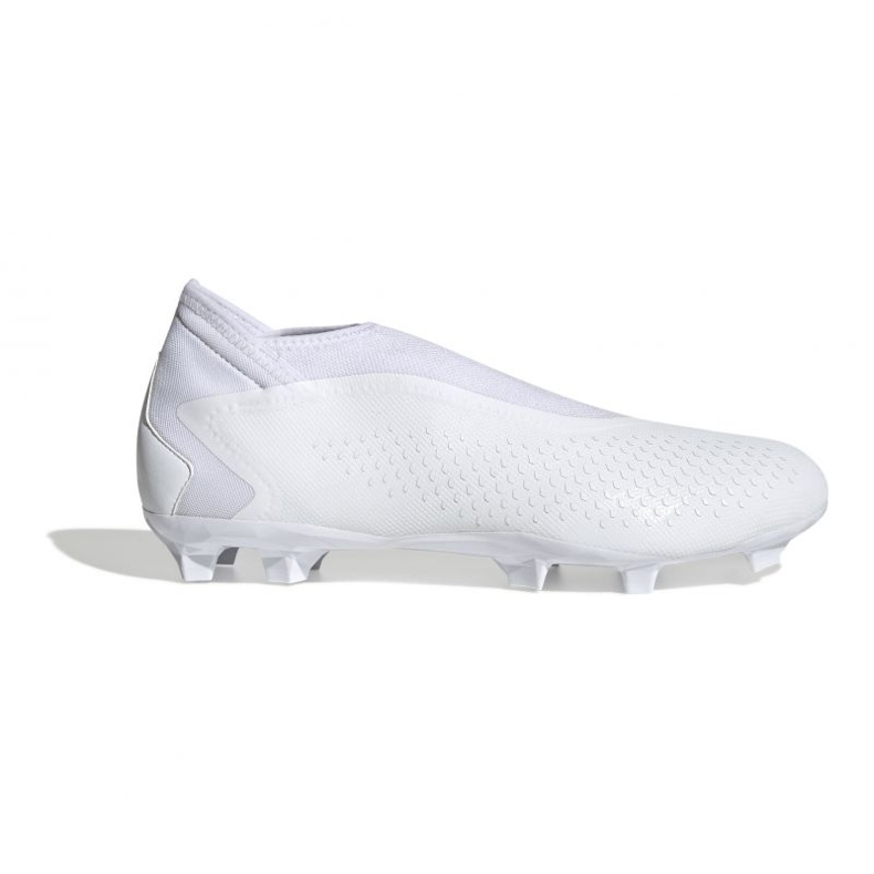 Zapatillas Adidas Predator Accuracy.3 Ll Fg M FZ6111 blanco Zapatillas Adidas Predator Accuracy.3 Ll Fg M FZ6111 blanco