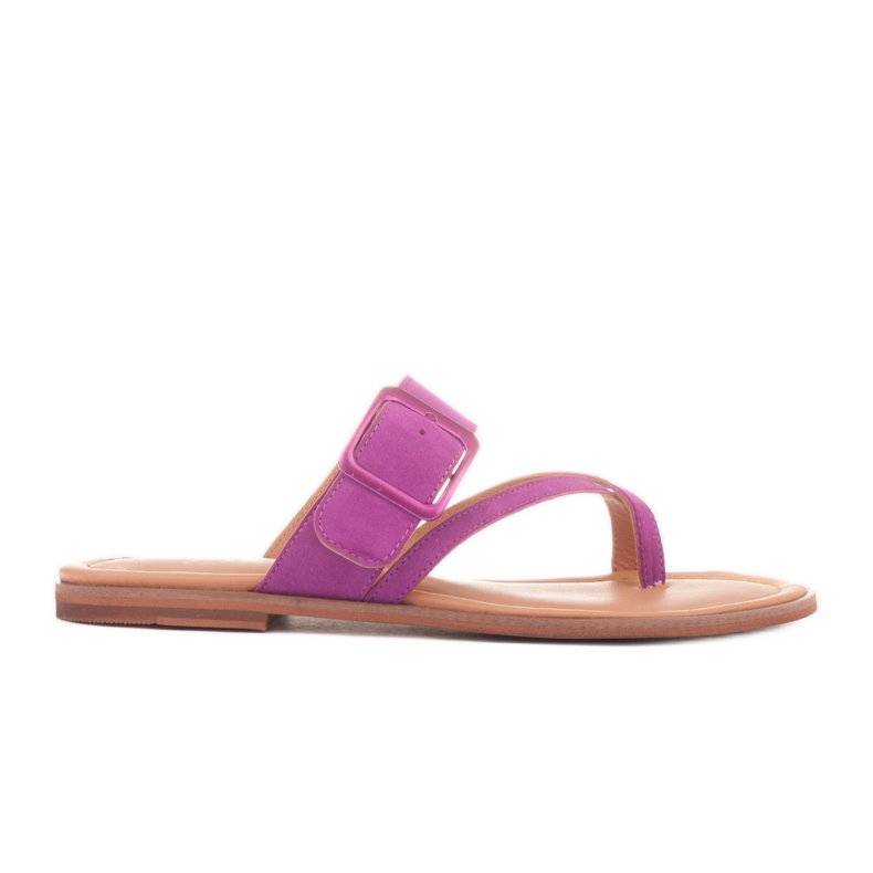 Marco Shoes chanclas bari rosado