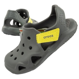 Sandalias de espuma Crocs Swiftwater 204021-08I verde