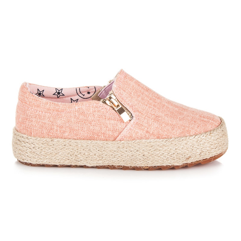 Kylie Alpargatas Infantiles rosado