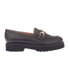 Marco Shoes Mocasines León negro