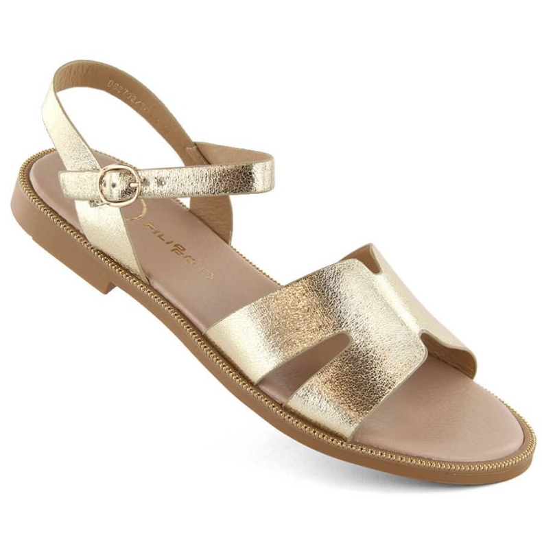 Sandalias Filippo W PAW540 dorado metalizado