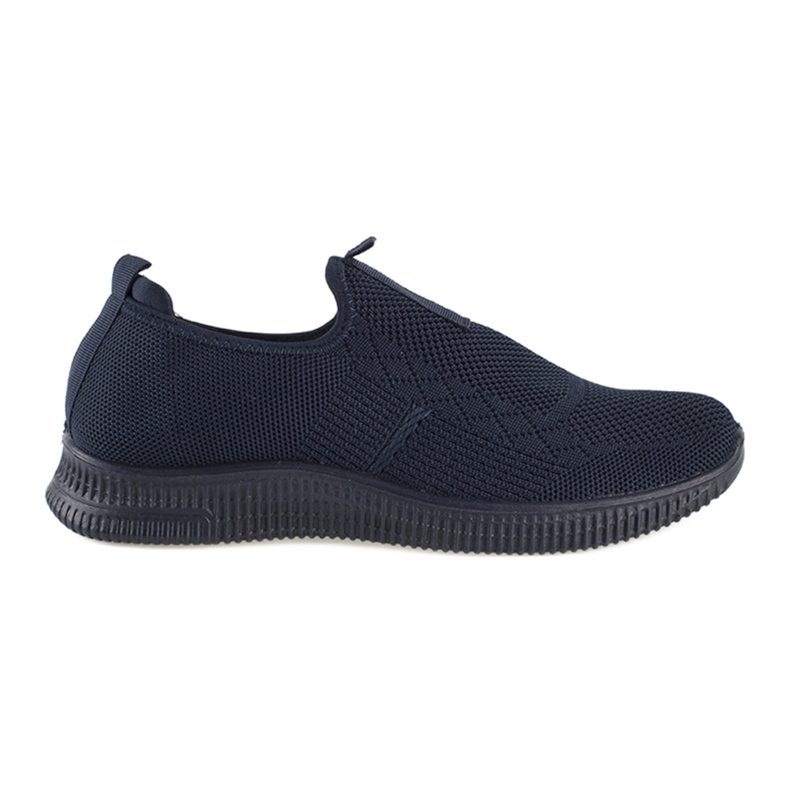 Deportivas slip-on de mujer azul marino