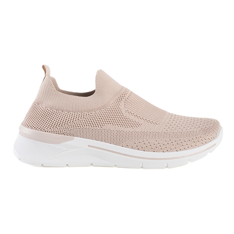 Zapatillas fitness de mujer color polvo. rosado
