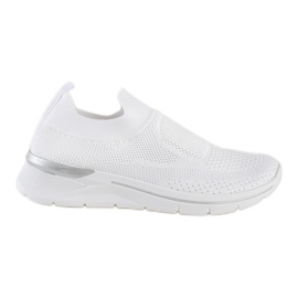 Zapatillas deportivas blancas para mujer. blanco