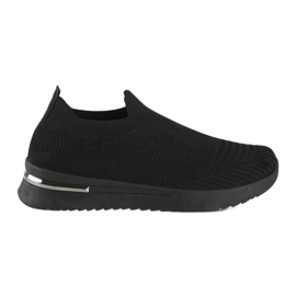 Zapatillas slip-on negras negro Zapatillas slip-on negras negro