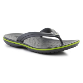 Flip-flops de mujer Crocs Crocband Flip 11033-0a1 Gray gris
