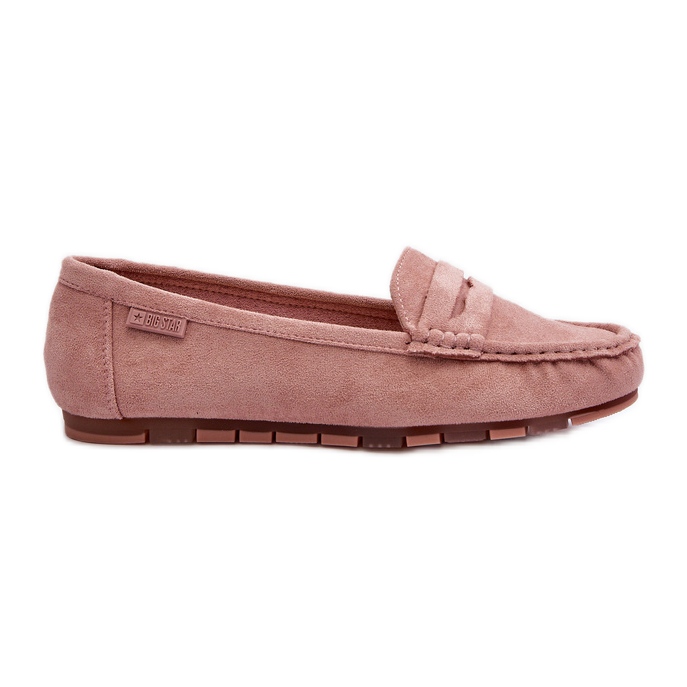 Mocasines Mujer Ante Eco Big Star NN274928 Memory Foam System Rosa rosado Mocasines Mujer Ante Eco Big Star NN274928 Memory Foam System Rosa rosado