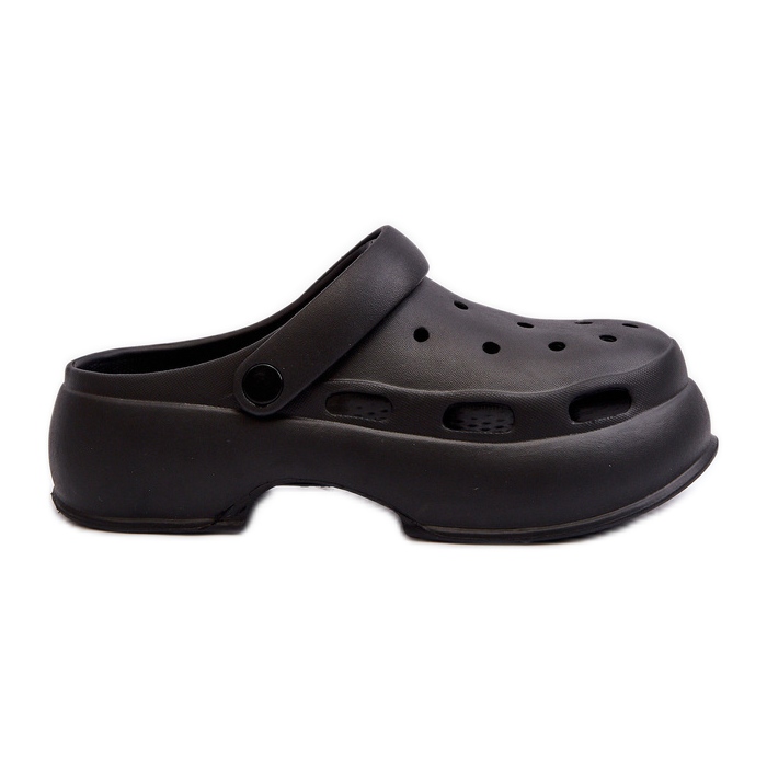 Chanclas de espuma para mujer con suela maciza, Negro Danollia Chanclas de espuma para mujer con suela maciza, Negro Danollia
