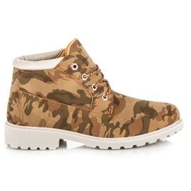 Ideal Shoes Trampero de tobillo bajo multicolor