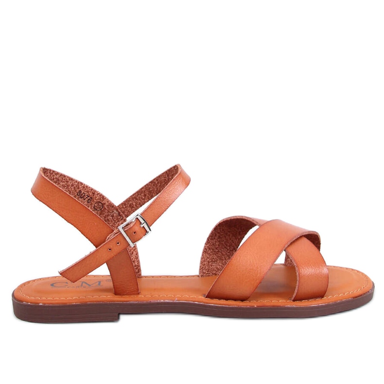 Sandalias mujer Herve Albaricoque marrón
