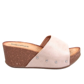 Zuecos Lafoss Beige Zuecos Lafoss Beige
