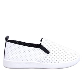 Zapatillas slip-on Jousse BLANCO/NEGRO