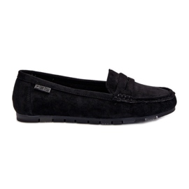 Mocasines Mujer Ante Eco Big Star NN274929 Memory Foam System Negro