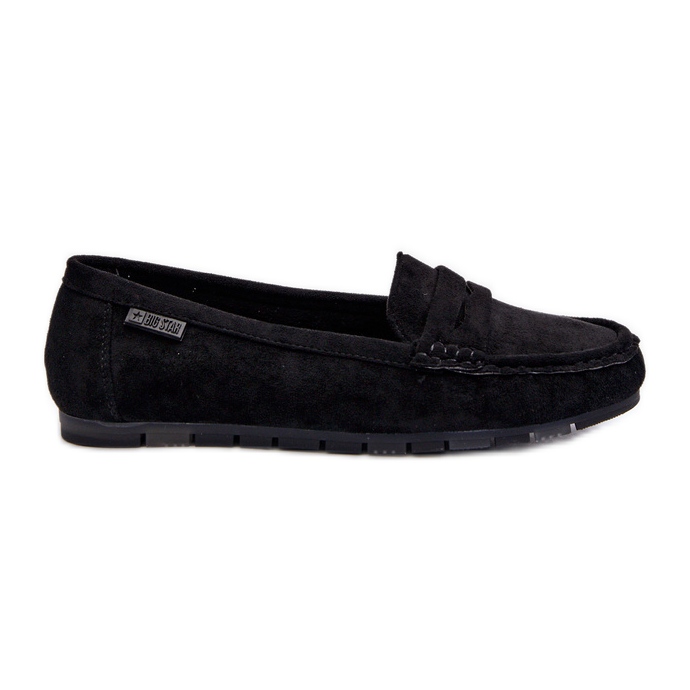 Mocasines Mujer Ante Eco Big Star NN274929 Memory Foam System Negro Mocasines Mujer Ante Eco Big Star NN274929 Memory Foam System Negro