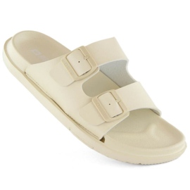 Chanclas de espuma con hebillas Big Star W INT2004C beige