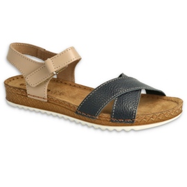 Befado zapatos de mujer 158D245 azul