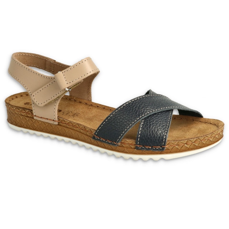 Befado zapatos de mujer 158D245 azul